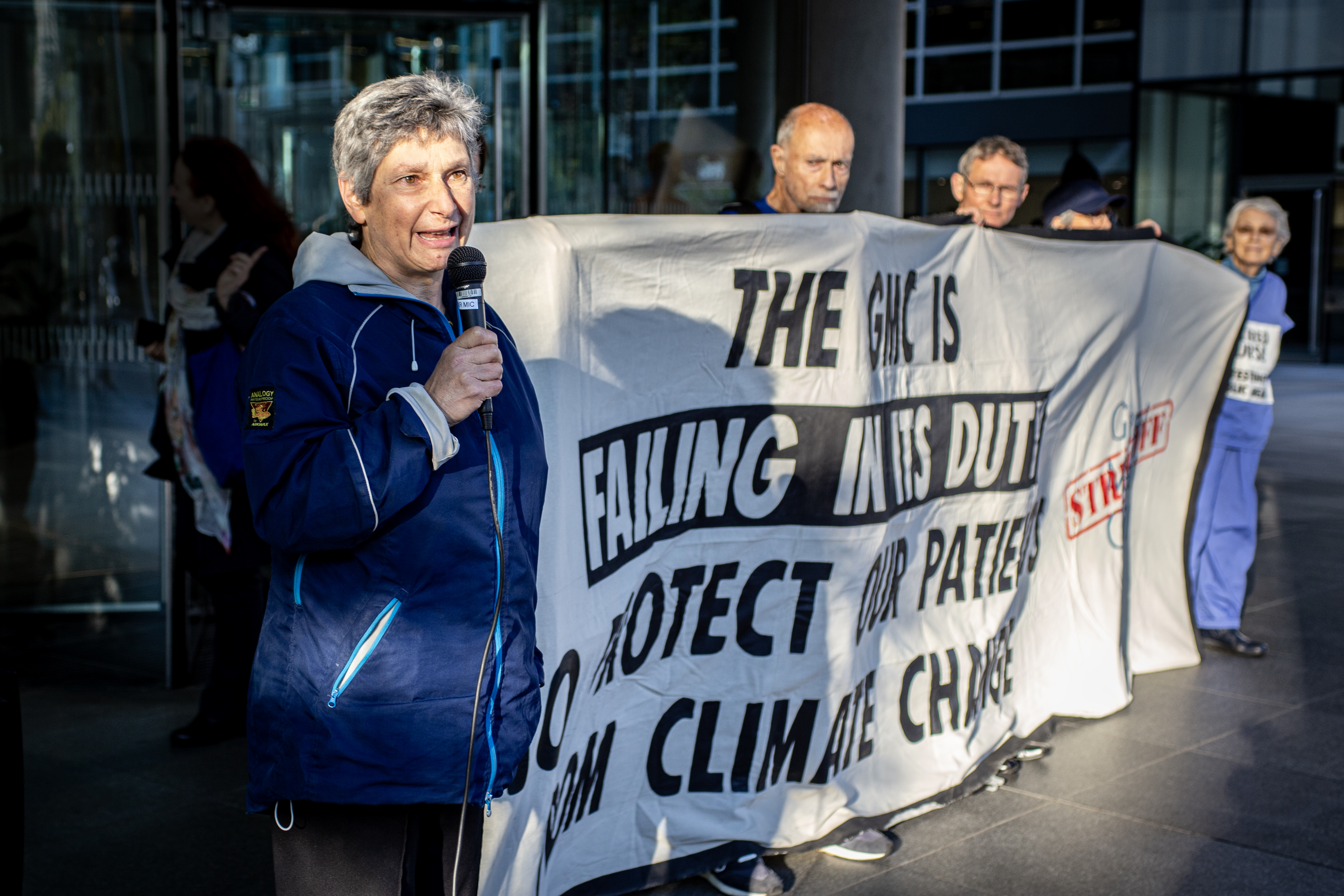 Diana Warner GMC Protest 3 Matt Saywell BMA